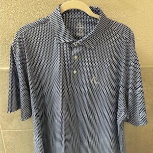Rhoback “Don’t Mess” Performance Polo - Ocean Blue - XL